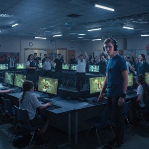 Alfie leads the charge at Selkirk High’s epic esports tournament.