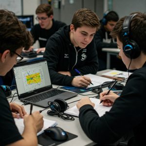 Students plan the perfect esports event, from tech to teamwork